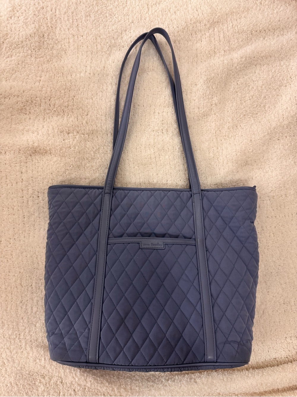 Vera Bradley Quilted Tote in Blue